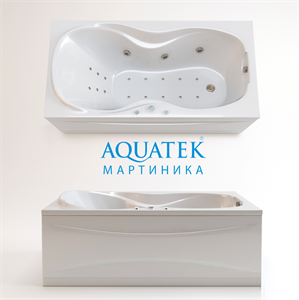 acrylic bathtub Akvatek Martinique